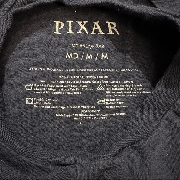NWOT Pixar Characterer Shirt. Size Medium. - Picture 3 of 3
